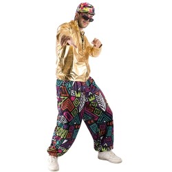 DEGUISEMENT HOMME VESTE DORE TAILLE 48-50