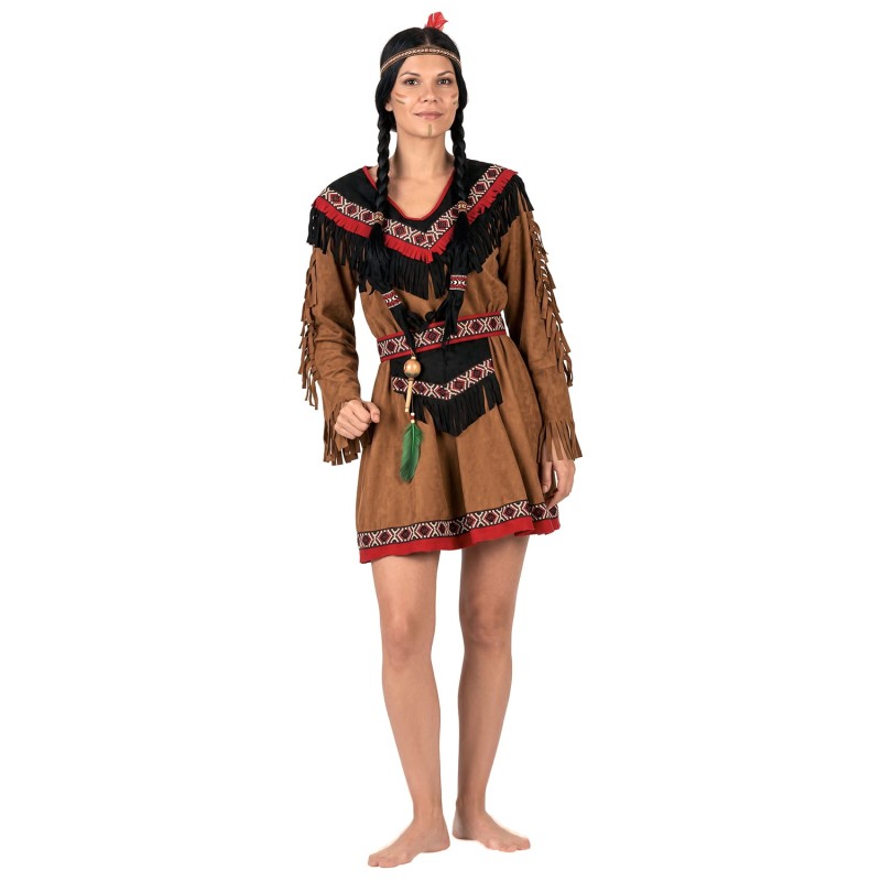 DEGUISEMENT INDIENNE APASHE TAILLE 46