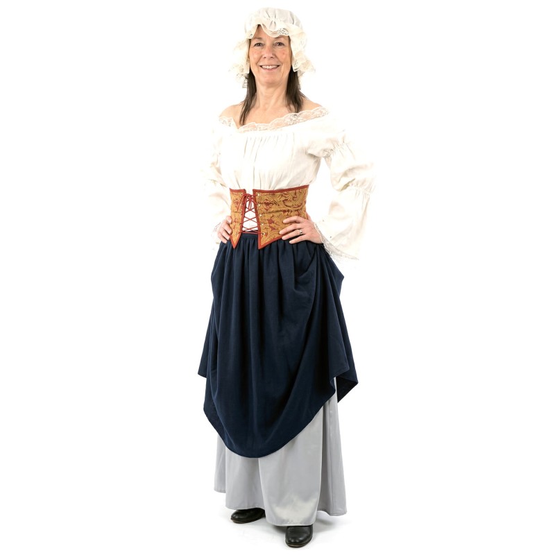 DEGUISEMENT MARIE INGALLS MEDIEVALE AUBERGISTE TAILLE 42