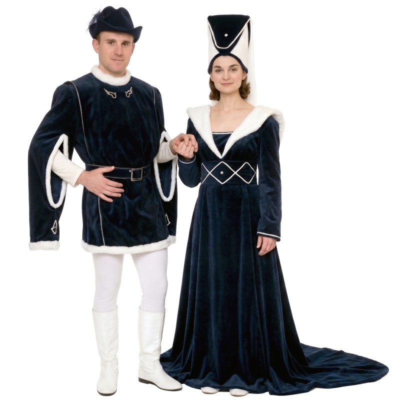 DEGUISEMENT MEDIEVAL FEMME ISEULT TAILLE 40
