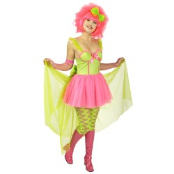DEGUISEMENT NEON BALLERINA 80 S TAILLE 34