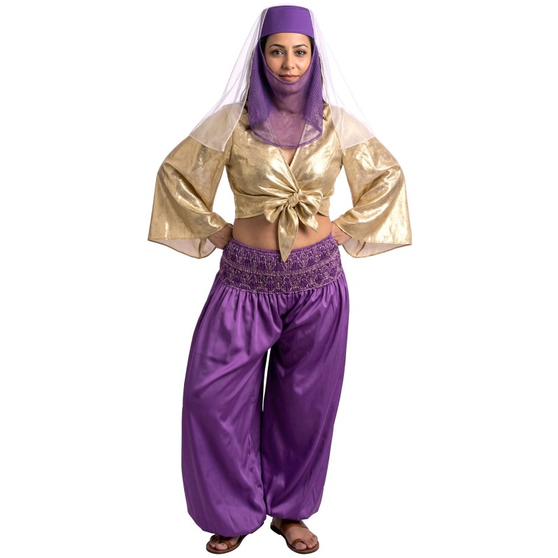 DEGUISEMENT PANTALON FEMME BELLE DE NUIT VIOLET TAILLE 40