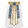 DEGUISEMENT PHARAON EGYPTIEN TOUTANKAMON BLANC ET OR TAILLE 3-4 ANS