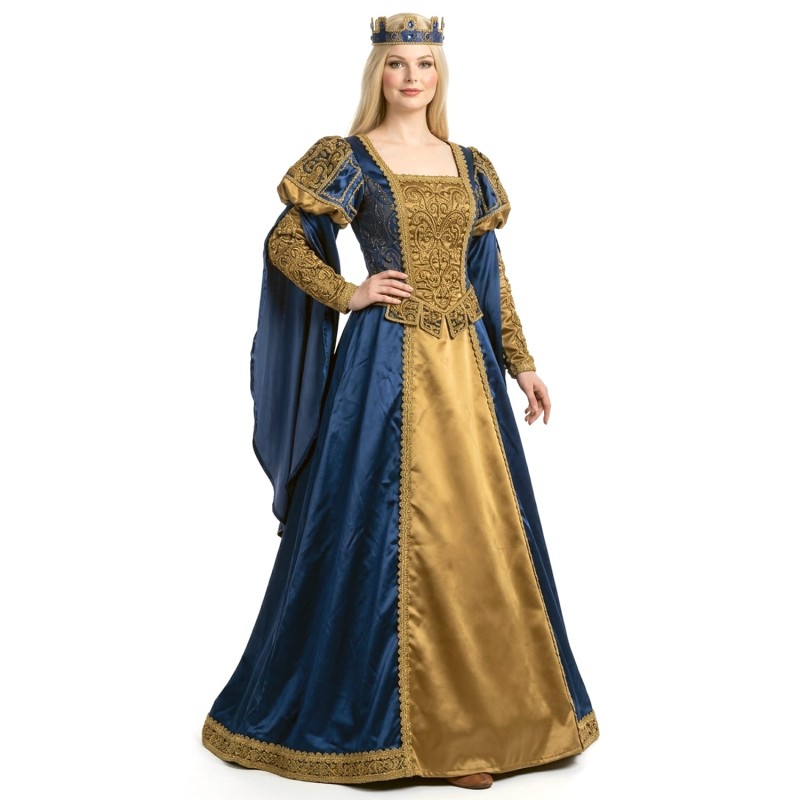 DEGUISEMENT ROBE MEDIEVALE CATHERINE TAILLE L