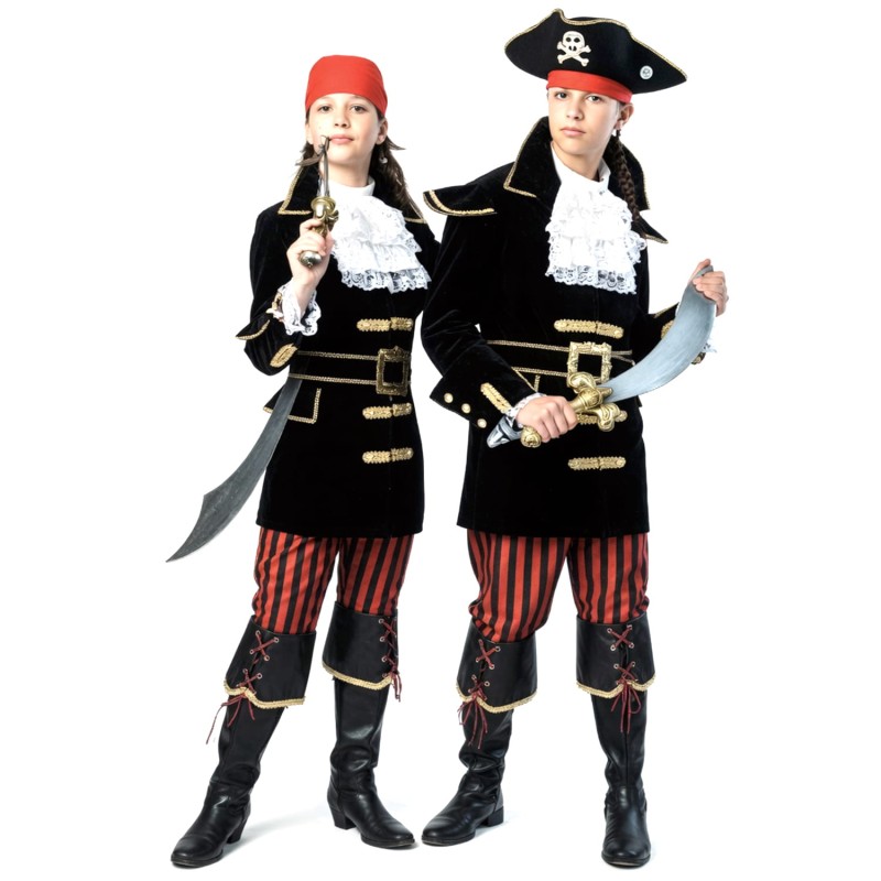 DEGUISEMENT PIRATE VELOURS TAILLE 56/58