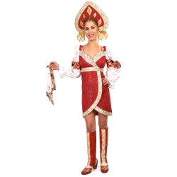 DEGUISEMENT POUPEE RUSSE SEXY TAILLE 38/40