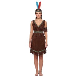 DEGUISEMENT INDIENNE VELOURS TAILLE 40