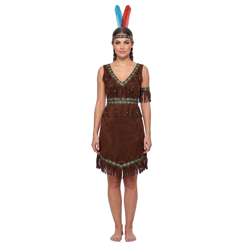 DEGUISEMENT INDIENNE VELOURS TAILLE 40