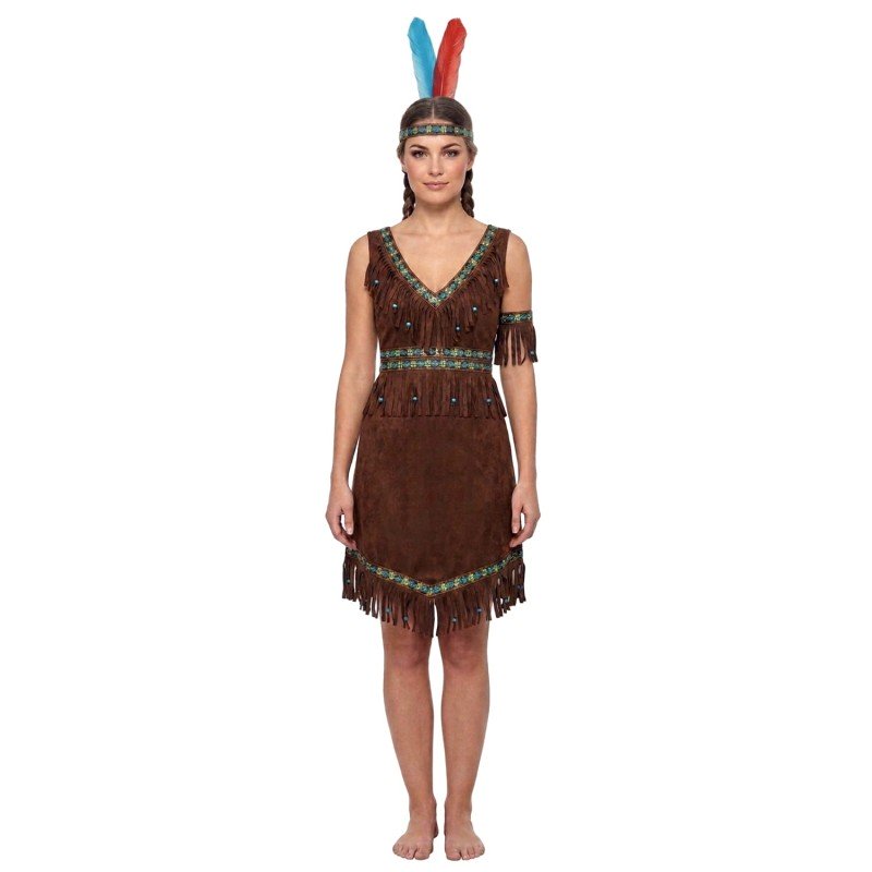 DEGUISEMENT INDIENNE VELOURS TAILLE 40