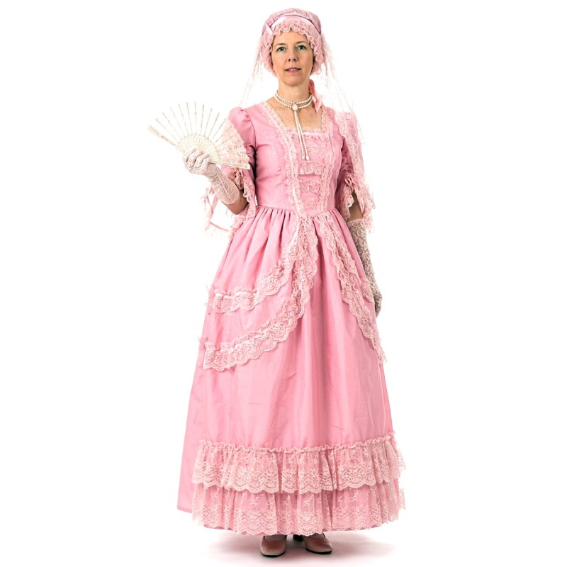 DEGUISEMENT ROBE BOUTON DE ROSE TAILLE 40