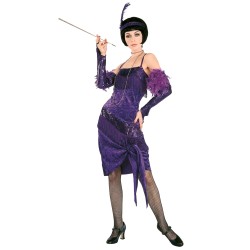 DEGUISEMENT ROBE CHARLESTONE TAILLE UNIQUE 