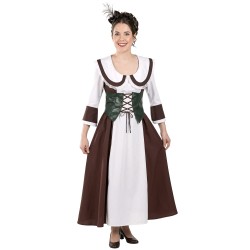 DEGUISEMENT ROBE MEDIEVALE LOUISE TAILLE 36/38