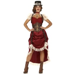 DEGUISEMENT ROBE STEAMPUNK TAILLE 42-44