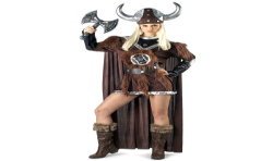 DEGUISEMENT ROBE VIKING TAILLE UNIQUE 