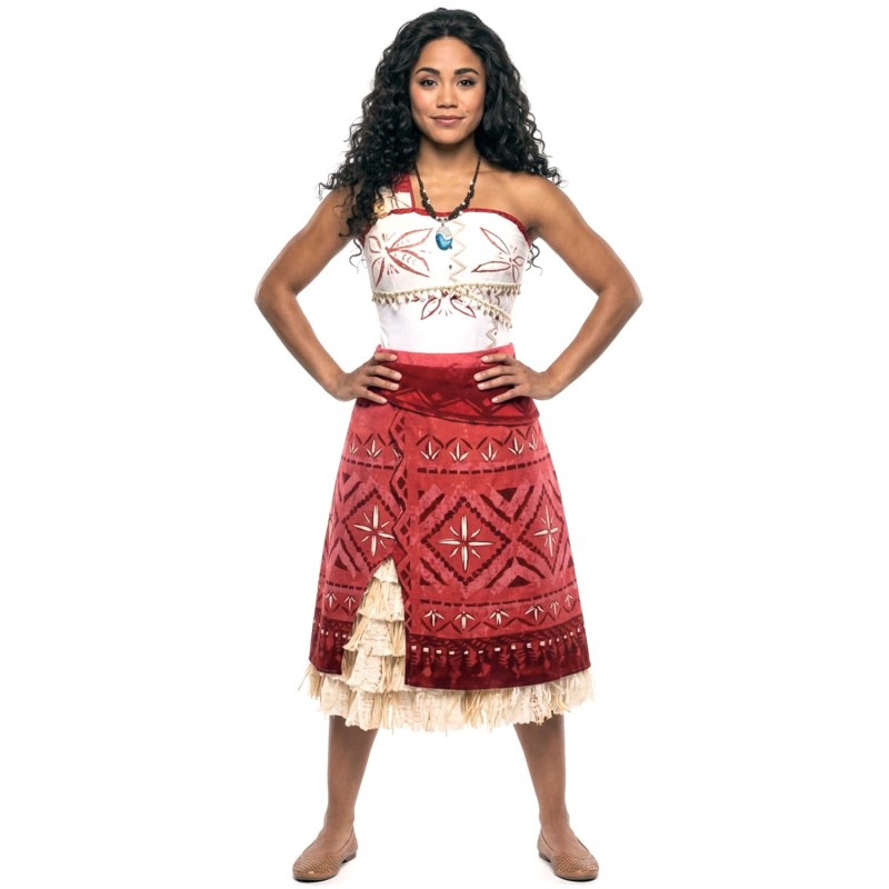 DEGUISEMENT VAIANA OU MOANA ROBE FILM 2 TAILLE XL