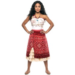 DEGUISEMENT VAIANA OU MOANA ROBE FILM 2 TAILLE M