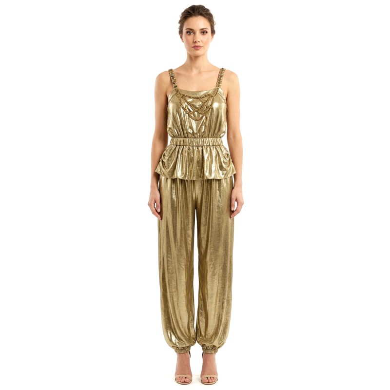DEGUISEMENT COMBINAISON DISCO OR TAILLE UNIQUE 
