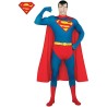 DEGUISEMENT SUPERMAN COLLE A LA PEAU TAILLE L