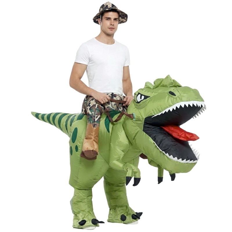 DEGUISEMENT GONFLABLE DINOSAURE TAILLE UNIQUE 