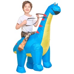 DEGUISEMENT GONFLABLE ENFANT DINOSAURE DIPLODOCUS 90-120 CM