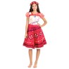DEGUISEMENT PRINCESSE VAIANA OU MOANA ROBE SIMPLE FILM 2 TAILLE 140 CM