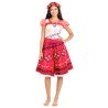 DEGUISEMENT PRINCESSE VAIANA OU MOANA ROBE SIMPLE FILM 2 TAILLE 130 CM