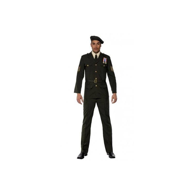 DEGUISEMENT OFFICIER MILITAIRE HOMME TAILLE L