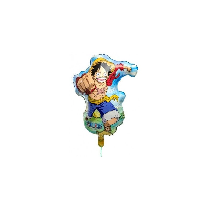 BALLON METALLIQUE LUFFY ONE PIECE 45 CM 