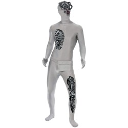 DEGUISEMENT SECONDE PEAU ROBOTIC TAILLE L