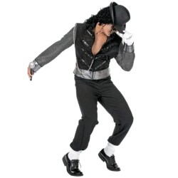 DEGUISEMENT VESTE MICKAEL JACKSON SEULE TAILLE 56