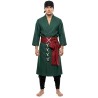 DEGUISEMENT RORONOA ZORO ONE PIECE VERT 2 ANS APRES TAILLE M