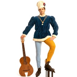 DEGUISEMENT TROUBADOUR TAILLE M