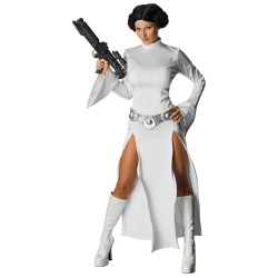 DEGUISEMENT PRINCESSE LEIA ROBE BLANCHE TAILLE XS