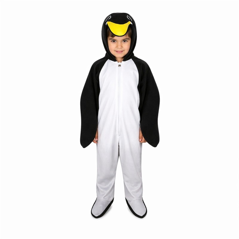 DEGUISEMENT PINGOUIN TAILLE 104 COMBINAISON A CAPUCHE