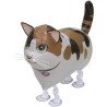 BALLON AIRWALKER MARCHEUR CHAT TACHETE 60 CM 