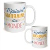 MUG PAILLETTES MEILLEURE MARRAINE DU MONDE