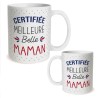 MUG PAILLETTES CERTIFIEE MEILLEURE BELLE MAMAN 