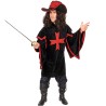 DEGUISEMENT MOUSQUETAIRE CAPE A MANCHES /CHAPEAU TAILLE 54/56