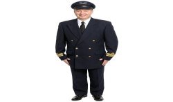 DEGUISEMENT PILOTE AIR FRANCE DE LUXE TAILLE 52