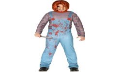 DEGUISEMENT POUPEE TUEUSE ENSANGLANTER HALLOWEEN TAILLE M