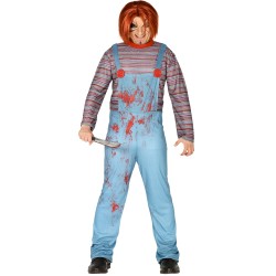 DEGUISEMENT POUPEE TUEUSE ENSANGLANTER HALLOWEEN TAILLE M