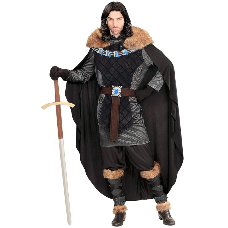 DEGUISEMENT PRINCE MEDIEVAL AVEC FOURRURE TAILLE M 