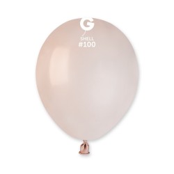 50 BALLONS SHELL COQUILLE BIO LATEX 13 CM 100