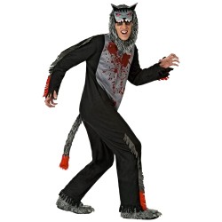 DEGUISEMENT LOUP GAROU ENSANGLANTEE TAILLE M/L