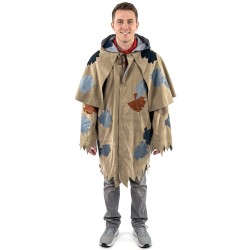 DEGUISEMENT MANTEAU A CAPUCHE MEDIEVAL OU EPOUVANTAIL TAILLE UNIQUE