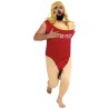 DEGUISEMENT LIFEGUARD SAUVETEUR HUMORISTIQUE TAILLE M
