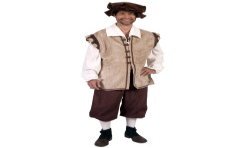 DEGUISEMENT HOMME CITOYEN MEDIEVAL LUXE TAILLE XL