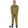 DEGUISEMENT HOMME PRISONNIER TAILLE XL 54-56