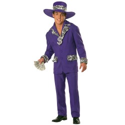 DEGUISEMENT JOHNnY CHIC VIOLET TAILLE 54