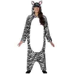 DEGUISEMENT KIGURUMI PYJAMA ZEBRE TAILLE L